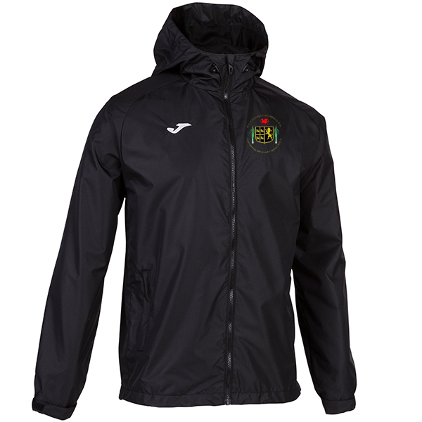RCT County School Coaches POLAR Rain Jacket (Cervino) Black - LCL Teamwear